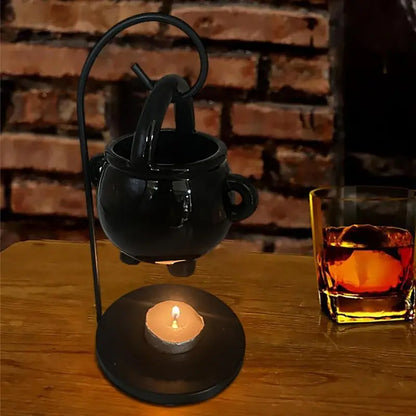 Hanging Cauldron Wax / Oil Burner Tealight Candle Holder