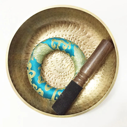Handmade Singing Bowls with Mallet / Cushion